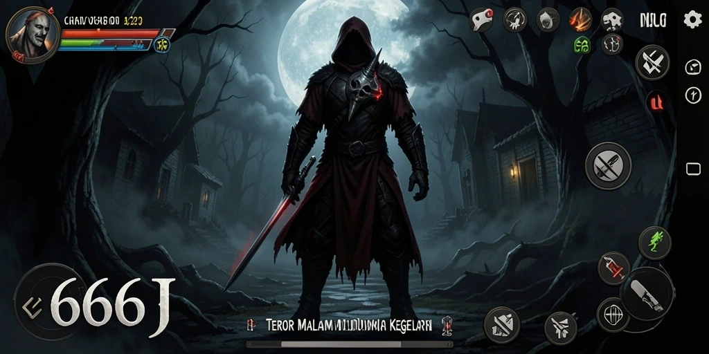 Gameplay menegangkan dengan atmosfer mencekam di 666J.