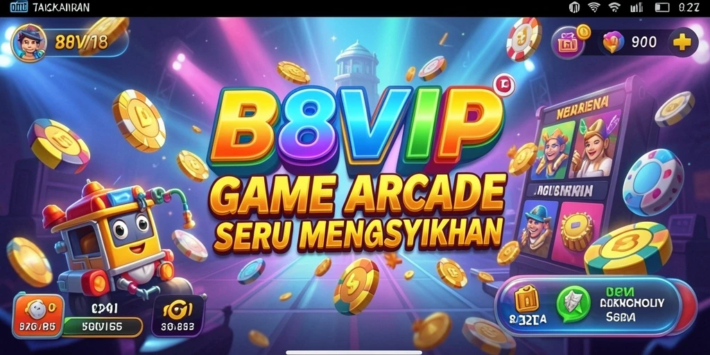 Tampilan gameplay B8VIP yang menarik dan seru.