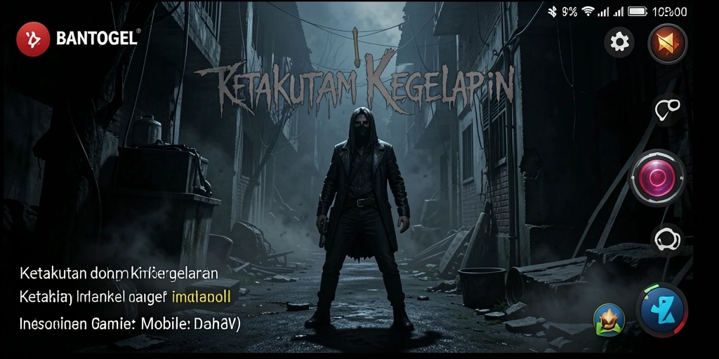 Gameplay BANTOGEL yang mencekam dengan suasana horor yang kental.