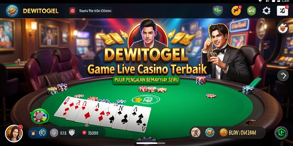 Gameplay Live Casino DEWITOGEL yang memukau dan mendebarkan.