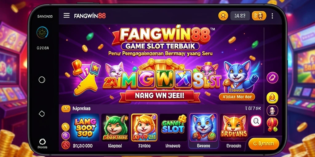 Screenshot FANGWIN88 menampilkan gameplay yang seru dan interaktif.