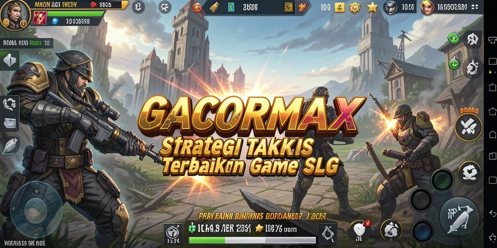 Tampilan permainan GACORMAX yang menawan dengan aksi strategis.