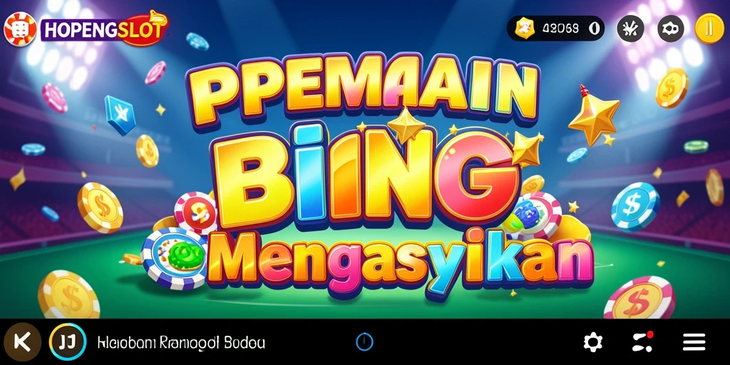 Tampilan gameplay menegangkan di HOPENGSLOT saat bermain Bingo.