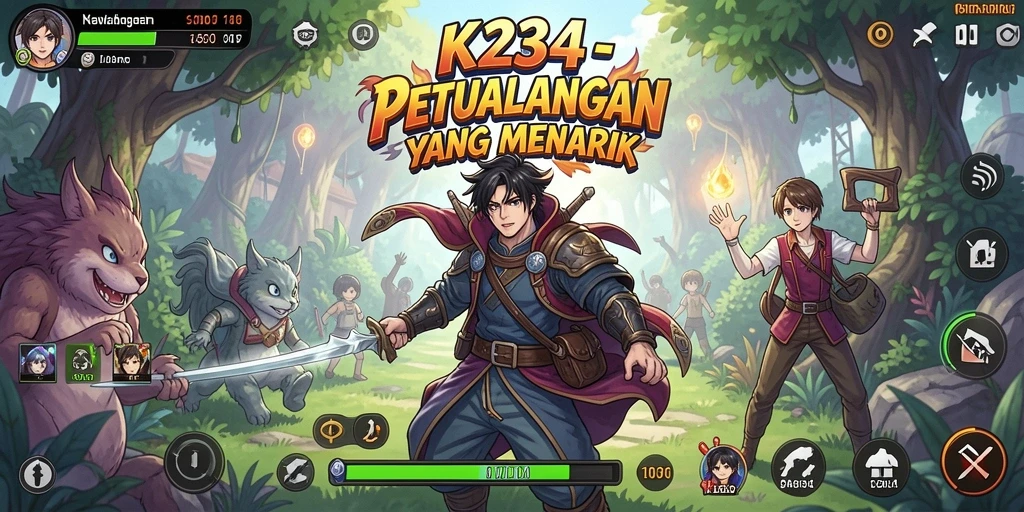 Tampilan gameplay K234 yang menarik dan penuh aksi.