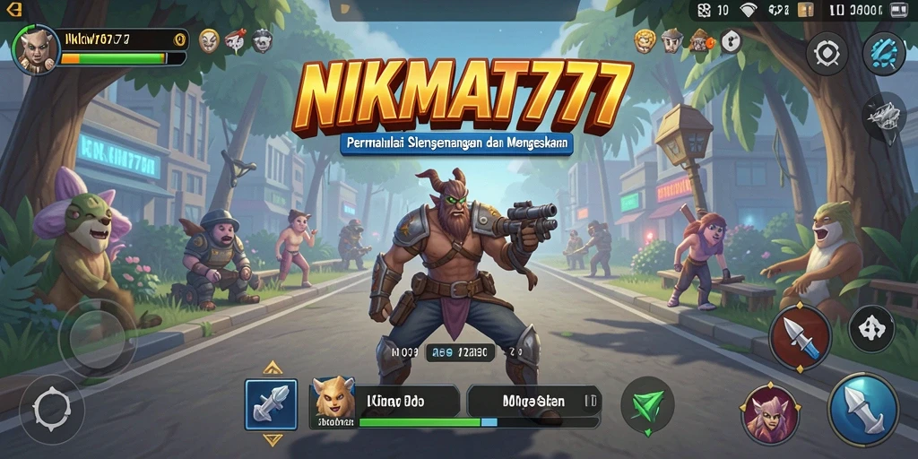 Tampilan gameplay NIKMAT777 yang menggambarkan keseruan permainan Simulation.