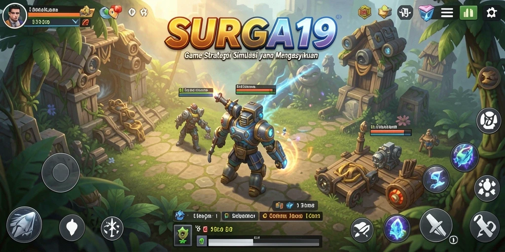 Tampilan gameplay yang menarik dari SURGA19 dengan strategi mendalam.