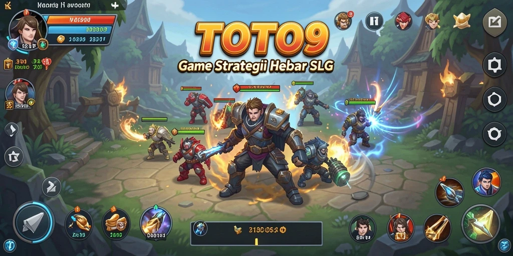 Tampilan menarik dari gameplay SLG TOTO9 menunjukkan strategi yang mendalam.
